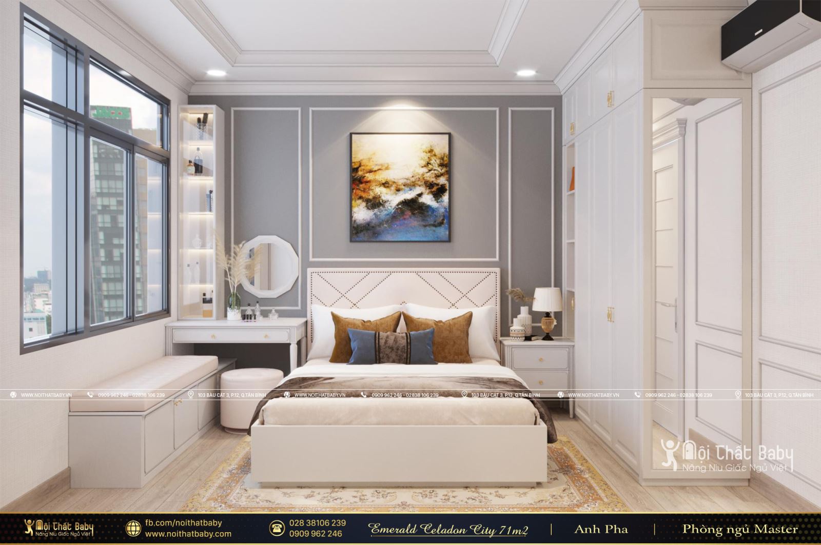 Tổng hợp các mẫu thiết kế nội thất Chung cư Emerald Celadon City